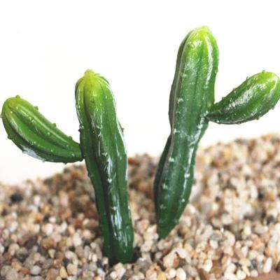 2 stuks kunstmatige mini cactus tuin landschap thuiskantoor decoratie stijl: twee Fairy kolommen