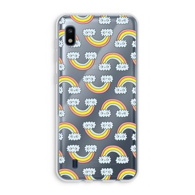 Regenboog: Samsung Galaxy A10 Transparant Hoesje