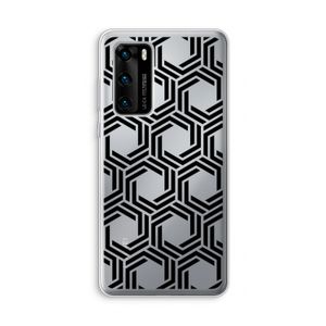 Geometrisch patroon: Huawei P40 Transparant Hoesje