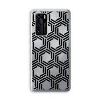 Geometrisch patroon: Huawei P40 Transparant Hoesje
