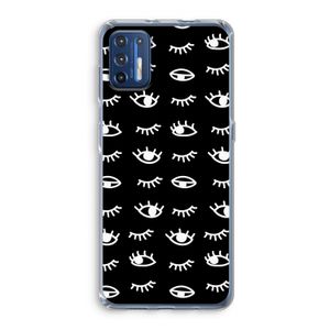 Eye pattern #3: Motorola Moto G9 Plus Transparant Hoesje