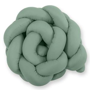 My Sweet Baby Bed/Boxbumper Knot Pastel Green-Knot Pillow L 180 cm - H 20 cm