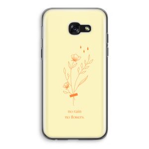 No rain no flowers: Samsung Galaxy A5 (2017) Transparant Hoesje