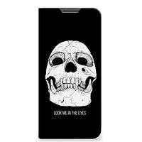 Mobiel BookCase OPPO A54 5G | A74 5G | A93 5G Skull Eyes - thumbnail