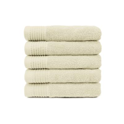 The One Badhanddoek 450 gram 70x140 cm Ivory (5 stuks)