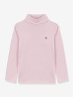 Gemengde kinder souspull van effen katoen PETIT BATEAU rozen