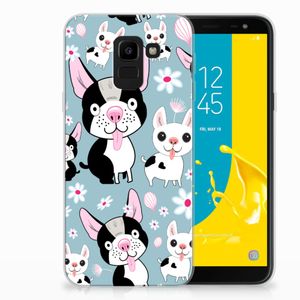 Samsung Galaxy J6 2018 TPU Hoesje Hondjes