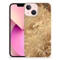 iPhone 13 mini | TPU | Siliconen hoesje | Marmer Creme