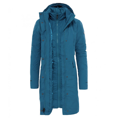 The North Face W Suzanne Triclimate Dames Parka Prussian Blue XS