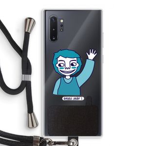 Zwaai: Samsung Galaxy Note 10 Plus Transparant Hoesje met koord