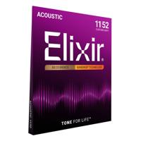 Elixir 11027 Nanoweb Snaren voor Akoestische Gitaar (11-52)
