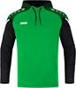 JAKO 6722 Sweater Met Kap Performance - Zachtgroen/Zwart - S JAKO 6722 Sweater Met Kap Performance - Zachtgroen/Zwart - S
