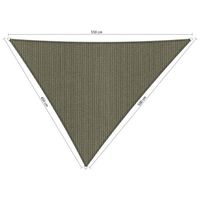 Shadow Comfort driehoek 4,5x5x5,5m Green met Bevestigingspakket - thumbnail