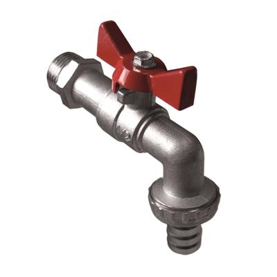 Dubbele Dienstkogelkraan Go by van Marcke ECO 3/4 Mat Chroom Go by Van Marcke