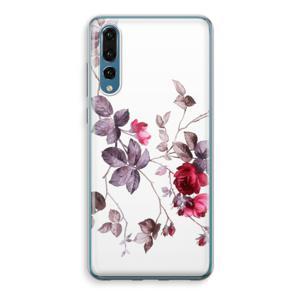 Mooie bloemen: Huawei P20 Pro Transparant Hoesje