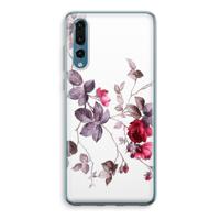 Mooie bloemen: Huawei P20 Pro Transparant Hoesje - thumbnail