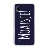 Moatsje!: Samsung Galaxy A10 Transparant Hoesje