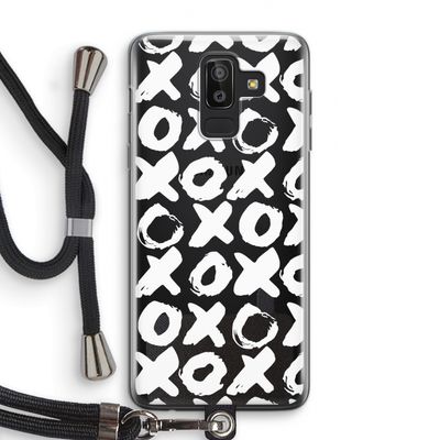 XOXO: Samsung Galaxy J8 (2018) Transparant Hoesje met koord