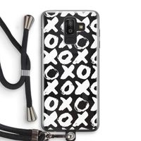 XOXO: Samsung Galaxy J8 (2018) Transparant Hoesje met koord XOXO: Samsung Galaxy J8 (2018) Transparant Hoesje met koord