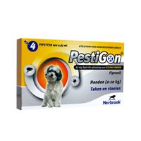 Pestigon Spot-on! hond (2-10kg) 4 x 0,67 ml - thumbnail