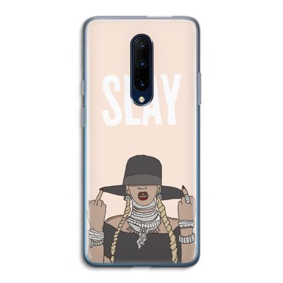 Slay All Day: OnePlus 7 Pro Transparant Hoesje