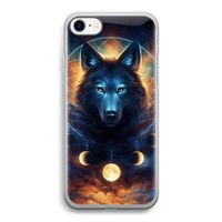 Wolf Dreamcatcher: iPhone SE 2020 Transparant Hoesje