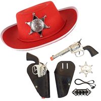 Cowboy verkleedset voor kinderen met hoed