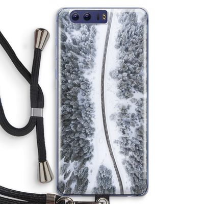 Snøfall: Honor 9 Transparant Hoesje met koord