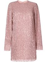 Stine Goya robe courte Heidi à design en sequins - Rose