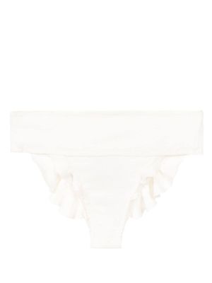 Clube Bossa bas de bikini Jasper à taille haute - Blanc