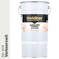 Holdbar Anti Graffiti Coating Verkeerswit (RAL 9016) 5 Kg