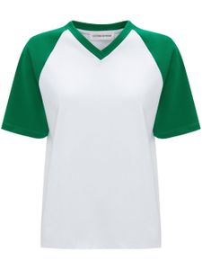 Victoria Beckham t-shirt Football en coton biologique - Blanc