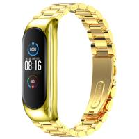 Xiaomi Mi 3/4/5/6 Kralen Stalen Schakel Band - Goud