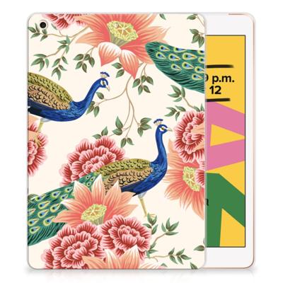 Back Case voor Apple iPad 10.2 | iPad 10.2 (2020) | 10.2 (2021) Pink Peacock