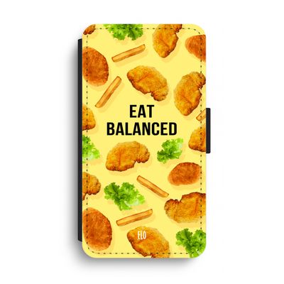 Eat Balanced: iPhone XS Max Flip Hoesje