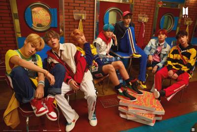 Poster BTS Pizza 91,5x61cm