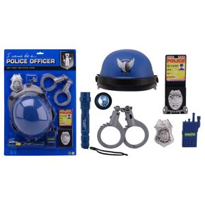 Politie speelset deluxe op kaart