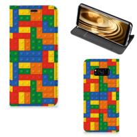 Samsung Galaxy S8 | Hoesje met Magneet | Blokken