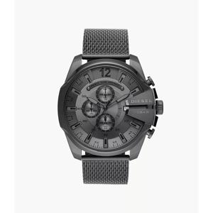 Diesel DZ4527 Mega Chief chronograaf roestvrij stalen Herenhorloge- gunmetal