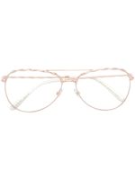 Elie Saab lunettes à monture aviateur - Métallisé