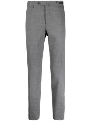 PT Torino pantalon de costume à patch logo - Gris