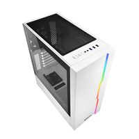 Sharkoon RGB Slider tower behuizing 3x USB-A | RGB | Tempered Glass - thumbnail