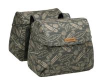 Newlooxs New looxs joli dubbele fietstas - forest antraciet - 37l
