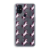 Musketon Unicorn: OnePlus Nord N10 5G Transparant Hoesje