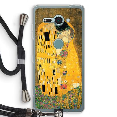 Der Kuss: Sony Xperia XZ2 Compact Transparant Hoesje met koord