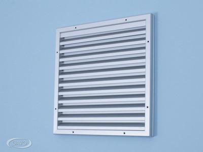 Lamellenrooster aluminium opbouw geanodiseerd