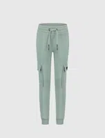 Ballin Sweat broek regular fit - Donker mint - thumbnail