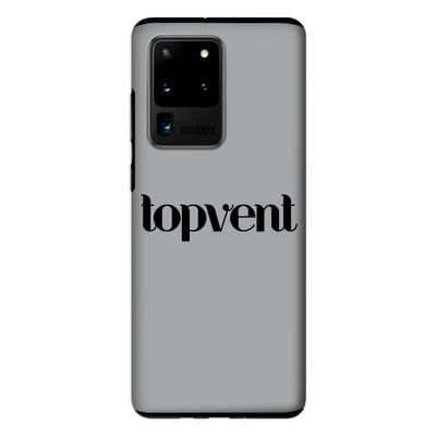 Topvent Grijs Zwart: Samsung Galaxy S20 Ultra Tough Case