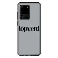 Topvent Grijs Zwart: Samsung Galaxy S20 Ultra Tough Case