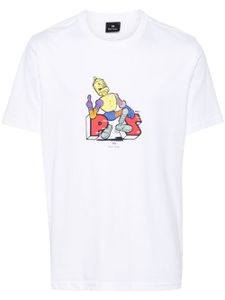 PS Paul Smith t-shirt à imprimé graphique - Blanc